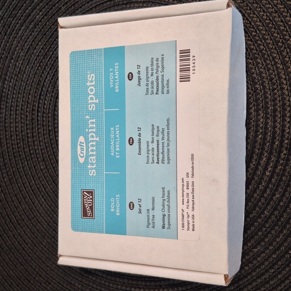 STAMPIN' UP! Bold Brights Stampin' Spots Ink Pads, Boxed Set Of 12 - Picture 2 of 11